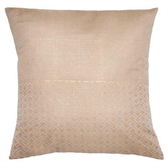 Zareen Chevron Pillow Cover - Sand